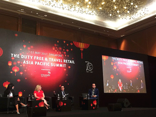 中免公司參加2017年新加坡TFWA亞太地區(qū)免稅博覽會